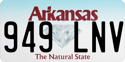 AR license plate 949LNV