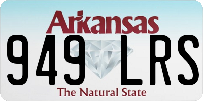 AR license plate 949LRS