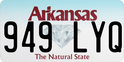 AR license plate 949LYQ