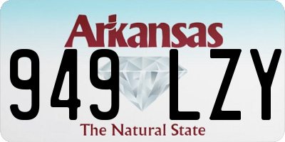 AR license plate 949LZY