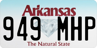 AR license plate 949MHP