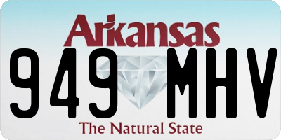 AR license plate 949MHV