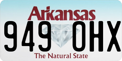 AR license plate 949OHX