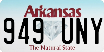 AR license plate 949UNY