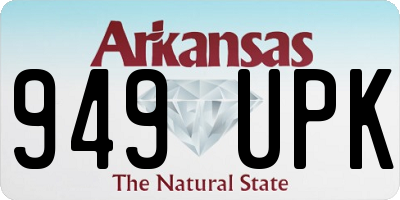 AR license plate 949UPK