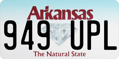 AR license plate 949UPL
