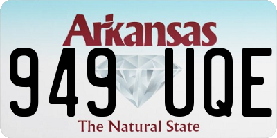 AR license plate 949UQE