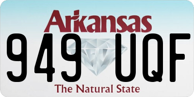 AR license plate 949UQF