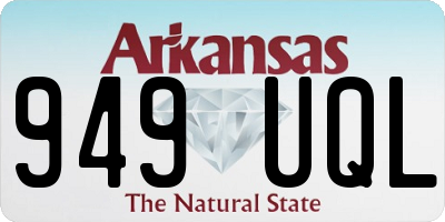 AR license plate 949UQL