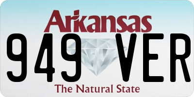 AR license plate 949VER