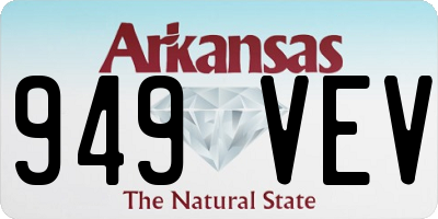AR license plate 949VEV