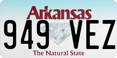 AR license plate 949VEZ