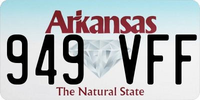AR license plate 949VFF