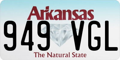 AR license plate 949VGL