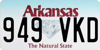 AR license plate 949VKD