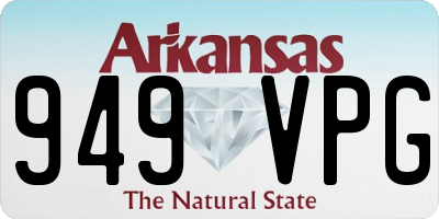 AR license plate 949VPG