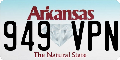 AR license plate 949VPN