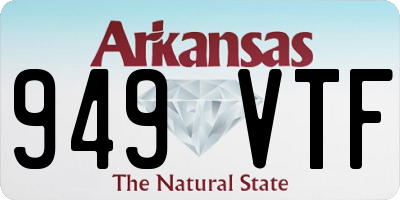 AR license plate 949VTF