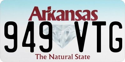 AR license plate 949VTG