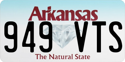 AR license plate 949VTS