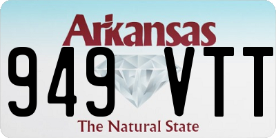 AR license plate 949VTT