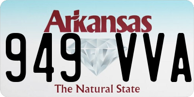 AR license plate 949VVA