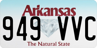 AR license plate 949VVC