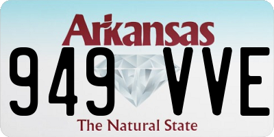 AR license plate 949VVE
