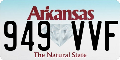 AR license plate 949VVF