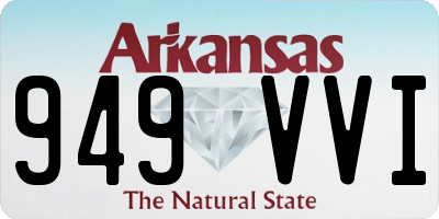 AR license plate 949VVI