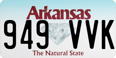 AR license plate 949VVK