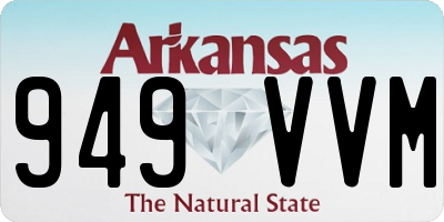 AR license plate 949VVM