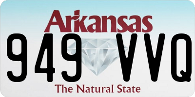 AR license plate 949VVQ