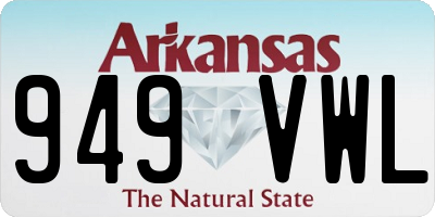 AR license plate 949VWL