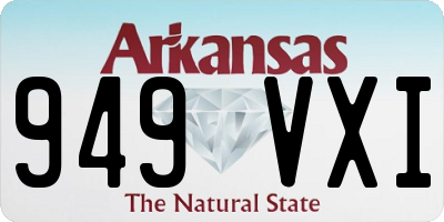 AR license plate 949VXI