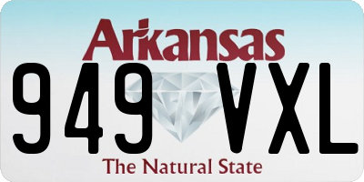 AR license plate 949VXL