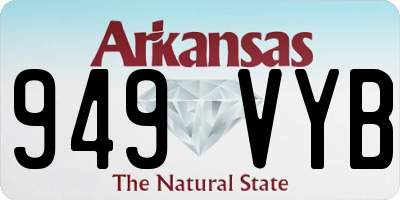 AR license plate 949VYB