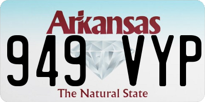 AR license plate 949VYP