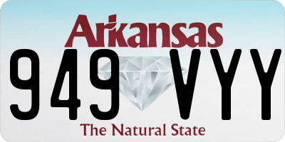 AR license plate 949VYY
