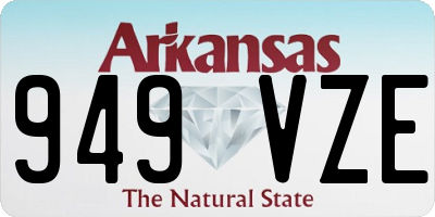 AR license plate 949VZE