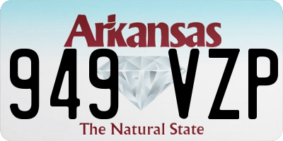 AR license plate 949VZP