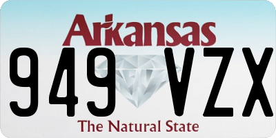 AR license plate 949VZX