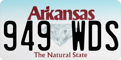 AR license plate 949WDS