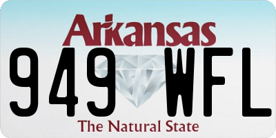 AR license plate 949WFL