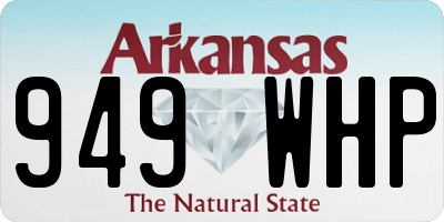 AR license plate 949WHP