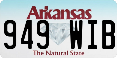 AR license plate 949WIB