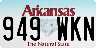 AR license plate 949WKN