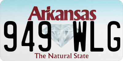 AR license plate 949WLG
