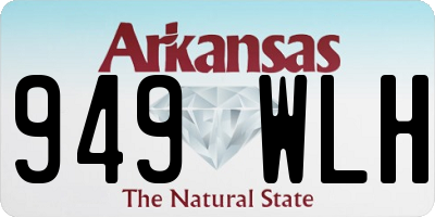 AR license plate 949WLH
