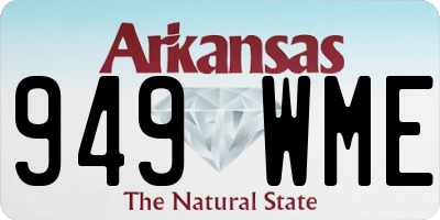 AR license plate 949WME